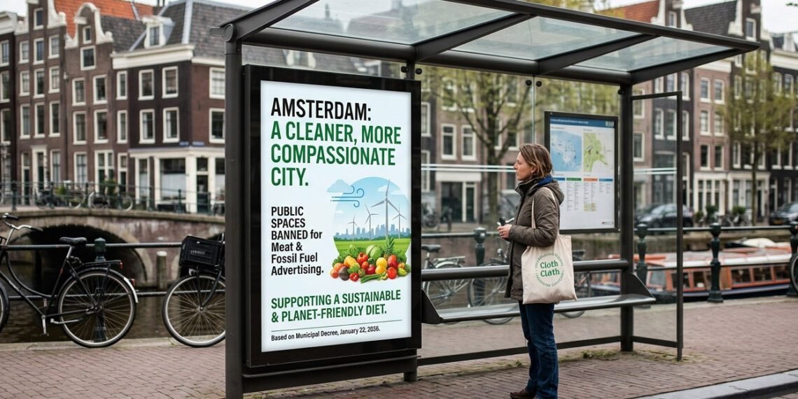 Amsterdam bans meat advertising in public spaces